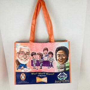 Penguin Random House Publishing Tote Bag Young Readers Historical Figures Learn